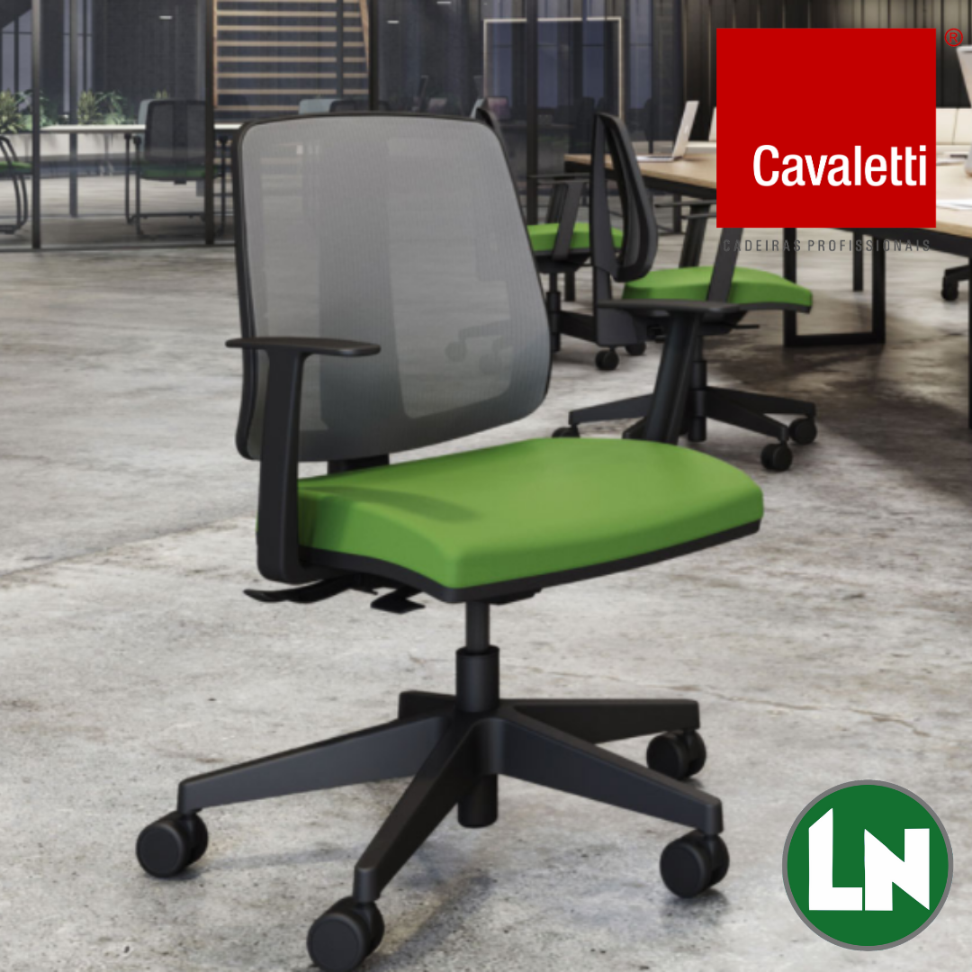 Cavaletti Flip 43103 Cadeira para Escritório Home Office Ergonomia