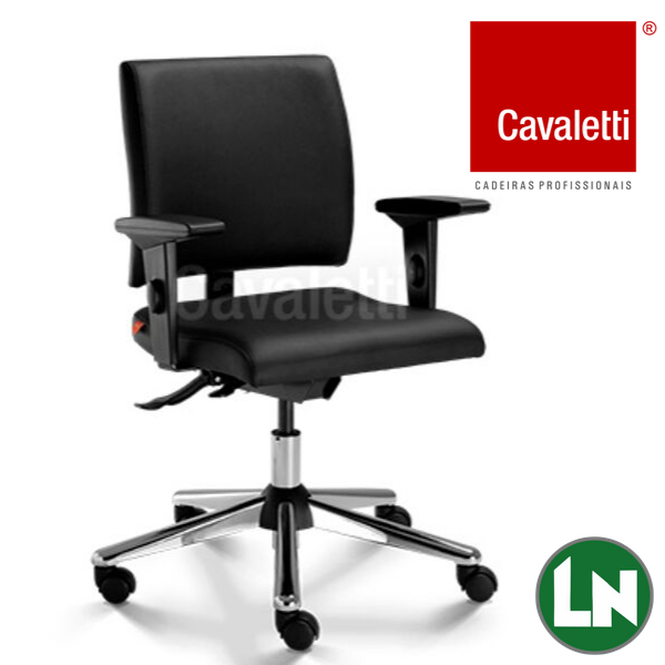 Cavaletti Slim - Poltrona Secretária Giratória 18004 SRE SL