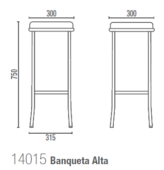 Fun 14015 Banqueta Alta