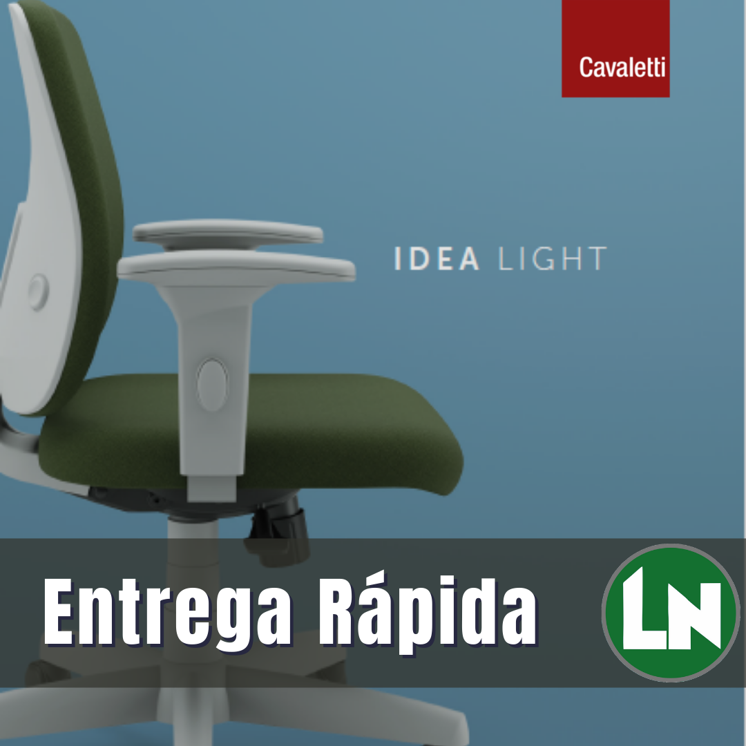 Cadeira Cavaletti Giratória IDEA LIGHT Escritório	