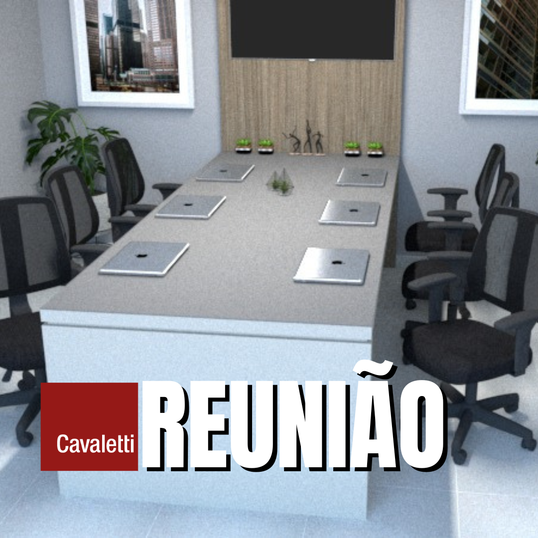 Cavaletti® Flip Light Sala de Reunião Custo-Benefício 