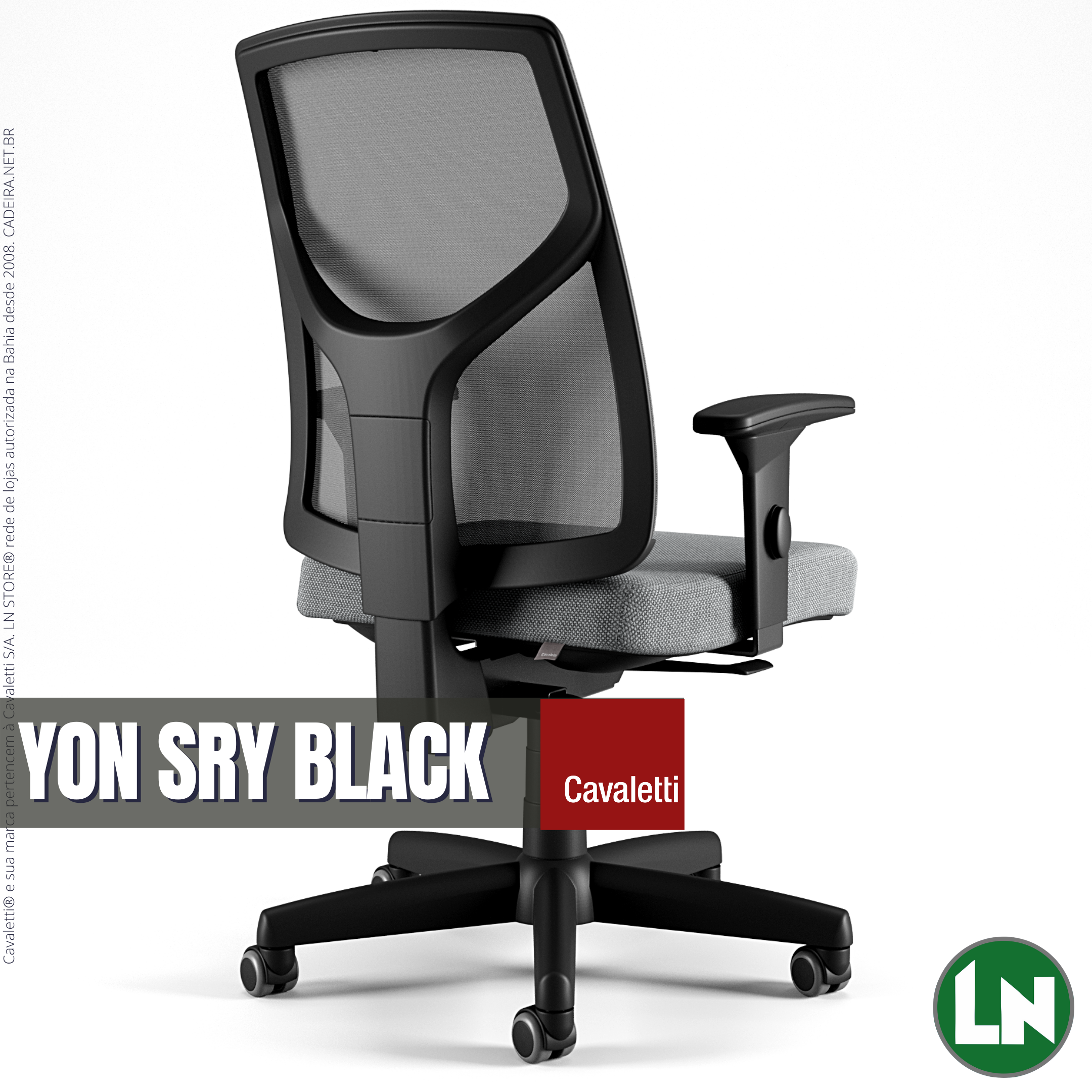 Cavaletti® YON 47101 BLACK NR-17 [Entrega Super-Rápida]