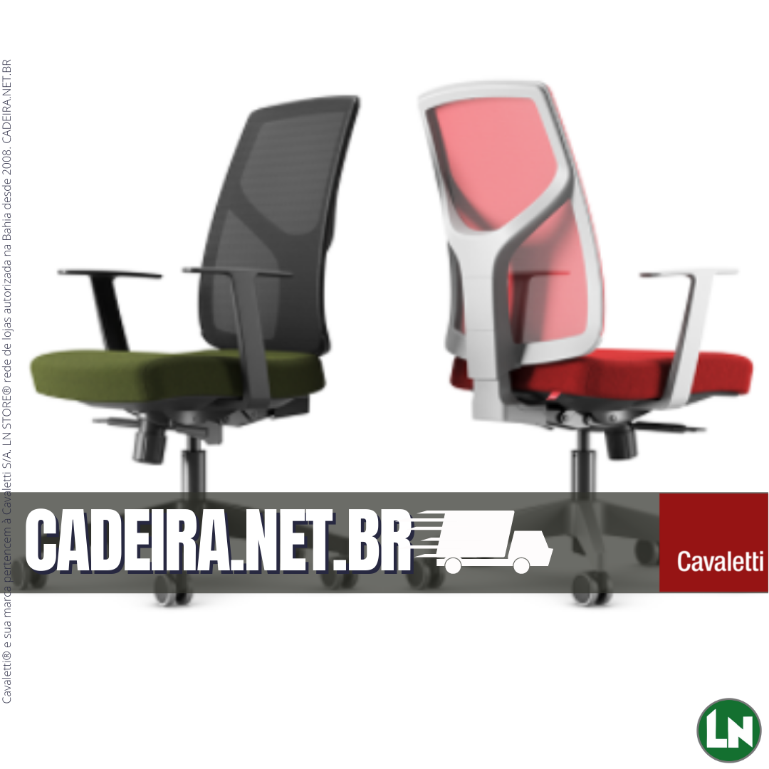 Cavaletti Yon Cadeira Giratória Ergonômica -  LN STORE
