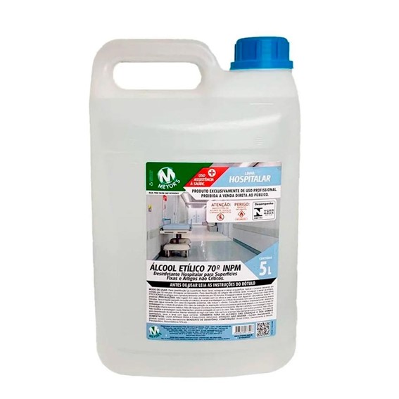 Álcool Etílico 70 INPM 5L