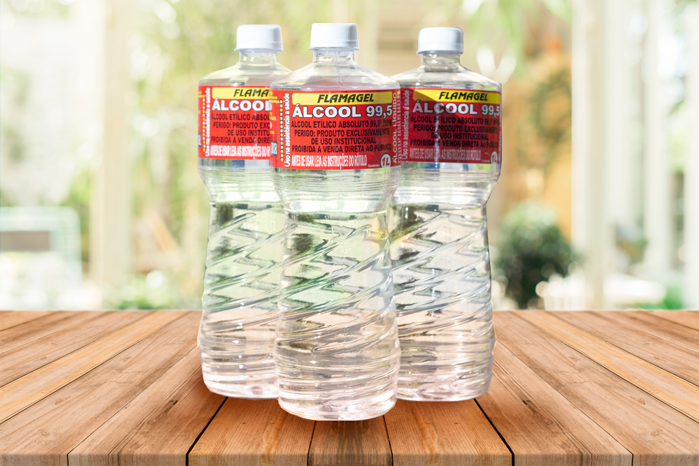 Álcool Etílico Absoluto 99,5º INPM 1L